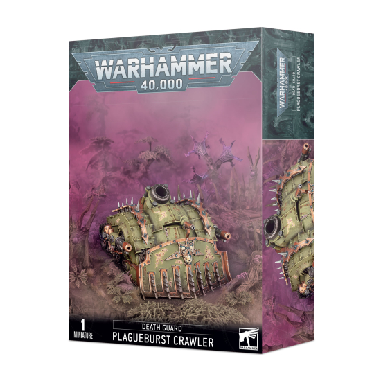 Warhammer 40000: DEATH GUARD PLAGUEBURST CRAWLER , GamesWorkshop